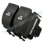 INTERRUTTORE ALZAVETRO PER RENAULT CLIO DAL DAL 2001 AL 2005 PORTA ANTERIORE SX,10 PIN,CONNETTORE NERO