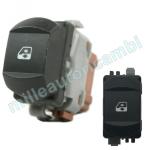 INTERRUTTORE ALZAVETRO PER RENAULT MEGANE 2006-2008 PORTA ANTERIORE DX,6 PIN,CONNETTORE MARRONE