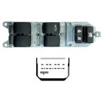 INTERRUTTORE ALZAVETRO PER TOYOTA YARIS 2005-2012 PORTA ANTERIORE SX,ALZACRISTALLI POSTERIORI ELETTRICI,CON INTERRUTTORE BLOCCO PORTE,ALZACRISTALLO ANTERIORE SX COMFORT,4 INTERRUTTORI 15 PIN
