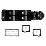 INTERRUTTORE ALZAVETRO CITROEN C3 AIRCROSS/C4 PICASSO-SPACETOURER ANT.SX RETR.EL NON RIB.EL 4 INTERRUTTORI 20 PIN