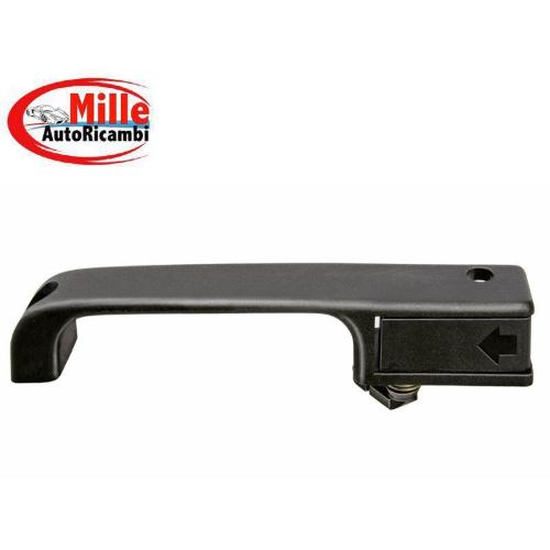 MANIGLIA APRIPORTA PER FIAT PANDA DAL 1989 AL 2003 DESTRA IN PLASTICA NERA CORTA 2 FORI
