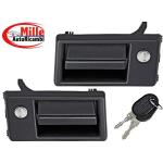 MANIGLIA PORTA ESTERNA ANT DX=SX PER FIAT CINQUECENTO DAL 1992 AL 1998 COPPIA CON BLOCCHETTO CHIAVE