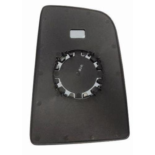 VETRO SPECCHIO RETROVISORE SX PER SPRINTER-VW LT-CRAFTER 2006>2009 SUP ATTACCO TONDO