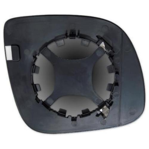 VETRO SPECCHIO RETROVISORE SX PER VOLKSWAGEN TRANSPORTER T5 2009 ASF (DIAMETRO BASE 108MM)