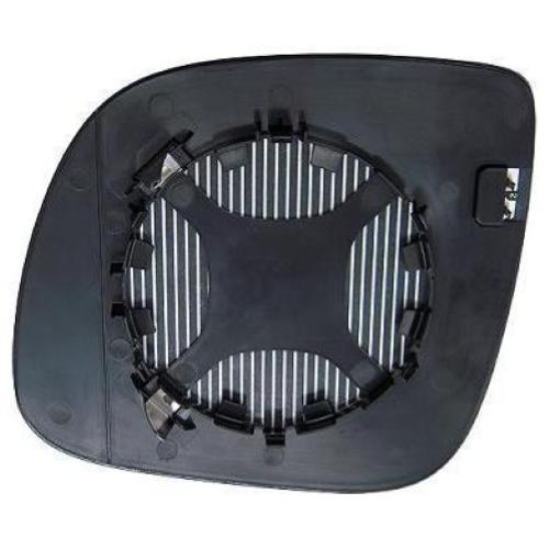 VETRO SPECCHIO RETROVISORE SX PER VOLKSWAGEN TRANSPORTER T5 2009 TERM (DIAMETRO BASE 108MM)