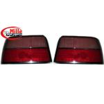 COPPIA GEMMA TRASPARENTE FIAT CROMA DAL 1995 POSTERIORE DX-SX FUME' RIGATA ROSSA