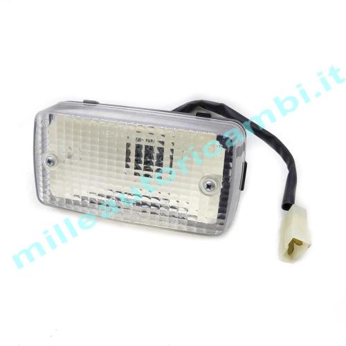 FANALE FANALINO POSTERIORE RETROMARCIA DESTRO PER FIAT 126 FSM/BIS BIANCO