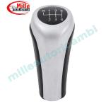POMELLO LEVA CAMBIO PER BMW SERIE 3 E90-SR 5 E60-SR 1 E81-X3-X5 6 MARCE IMPUGNATURA