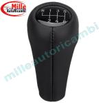 POMELLO LEVA CAMBIO PER BMW SERIE 3 - SERIE 5 6 MARCE NERO IMPUGNATURA MANOPOLA