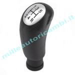 POMELLO LEVA CAMBIO PER ALFA ROMEO 147-GT 5 MARCE IMPUGNATURA MANOPOLA