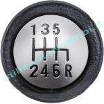 POMELLO LEVA CAMBIO PER ALFA ROMEO 147-GT-166 6 MARCE R/M DIETRO IMPUGNATURA MANOPOLA