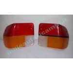 COPPIA GEMME TRASPARENTI POSTERIORI ALFA ROMEO ALFA SUD 78 DX+SX ALTISSIMO G1