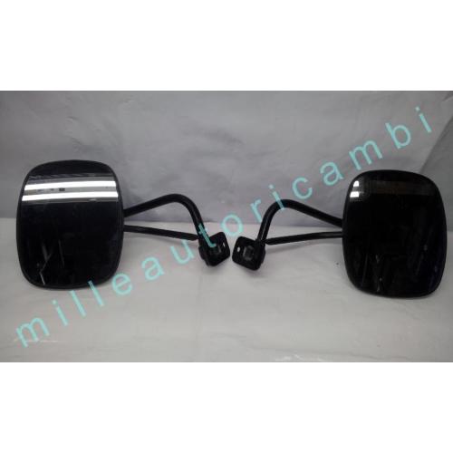 COPPIA SPECCHIO SPECCHIETTO RETROVISORE FIAT 127 FIORINO PICK-UP DX+SX G1
