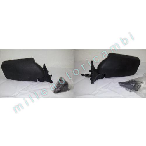 COPPIA SPECCHIO SPECCHIETTO RETROVISORE FIAT 131 DESTRO+SINISTRO MECCANICO G1