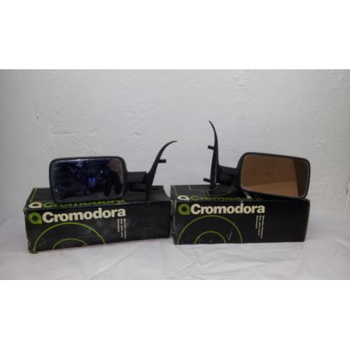 COPPIA SPECCHIO SPECCHIETTO RETROVISORE FIAT UNO 5 PORTE DESTRO+SINISTRO MANUALE CROMODORA G1