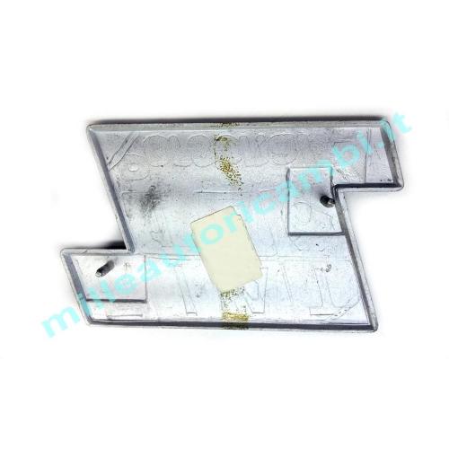 FREGIO LOGO POSTERIORE FIAT 126 PERSONAL 4 SCALINO IN METALLO G1