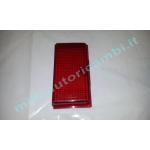 GEMMA TRASPARENTE POSTERIORE FIAT 127 CL 1977-1983 SINISTRA ROSSA RETRONEBBIA G1