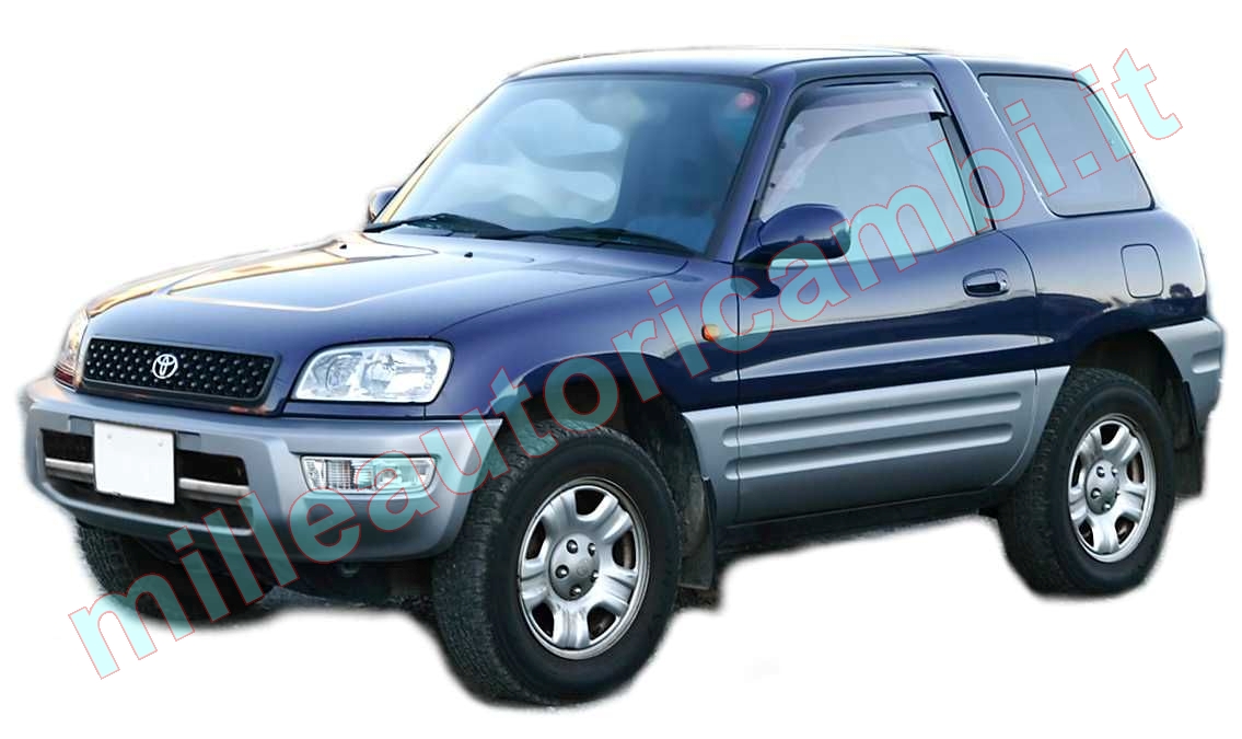 SET BULLONI ANTIFURTO TOYOTA RAV 4 5 PORTE 00-03 RUOTE IN LEGA CON 2 CHIAVI